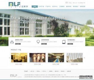 迈莱网站模板PSD分层素材